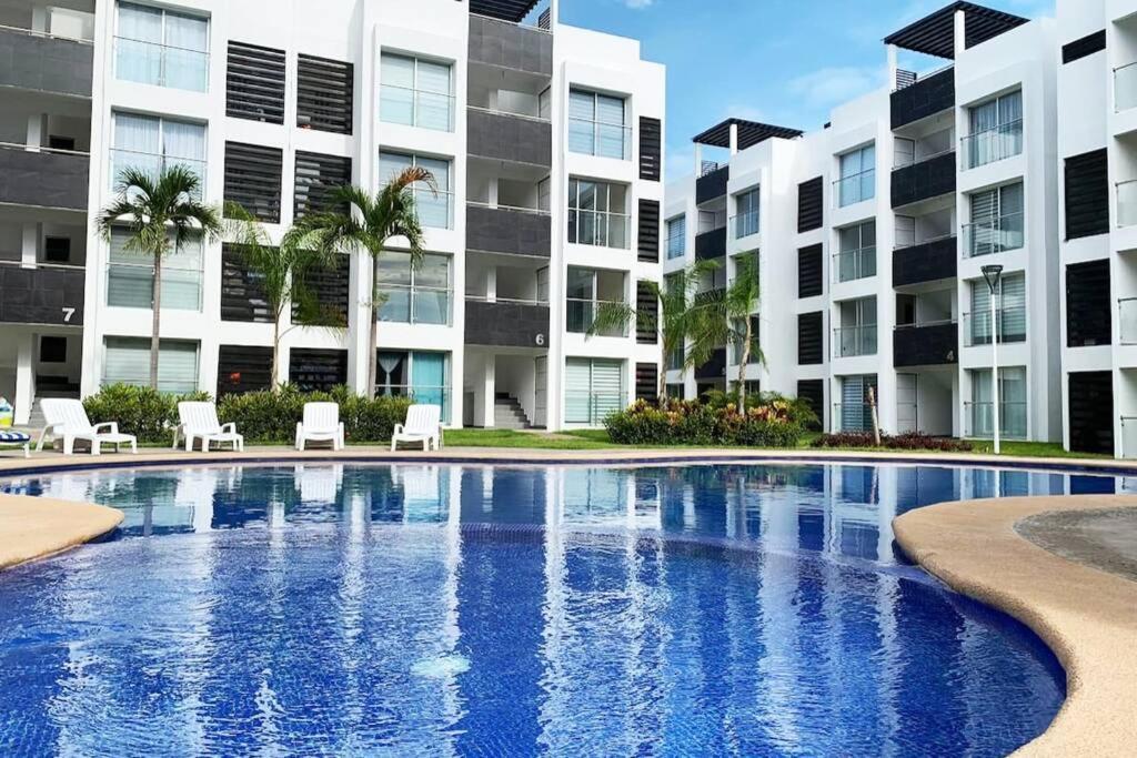 ¡Nuevo! Hermoso Departamento Con Alberca. Manzanillo Dış mekan fotoğraf
